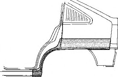 VAN WEZEL 3730148 -  Боковина